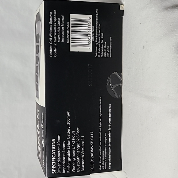 Bluetooth Speaker - Picture 6 of 8